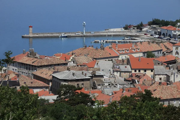 Senj vid Adriatiska havet i Kroatien — Stockfoto