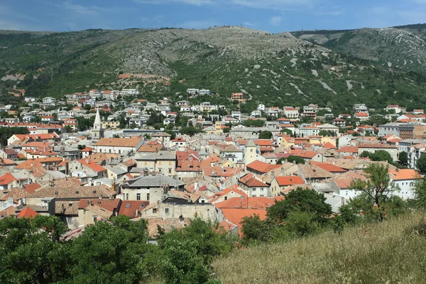 Staden senj vid Adriatiska havet i Kroatien — Stockfoto