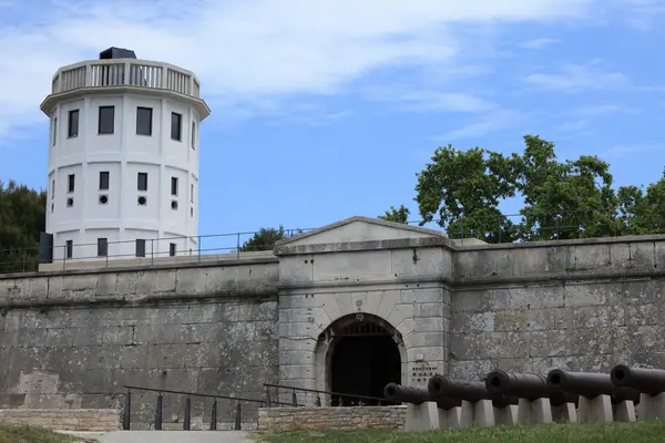 Het fort van pula in Kroatië — Stockfoto