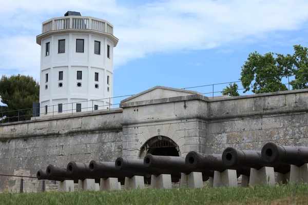The fortress of Pula in Croatia — Stock Photo, Image