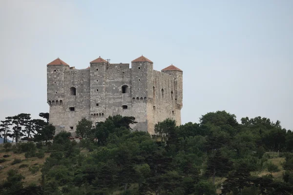 Fortaleza Nehaj perto de Senj na Croácia — Fotografia de Stock