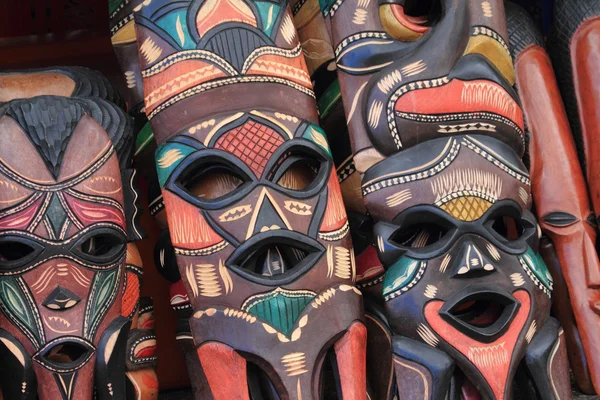 Máscaras africanas — Foto de Stock