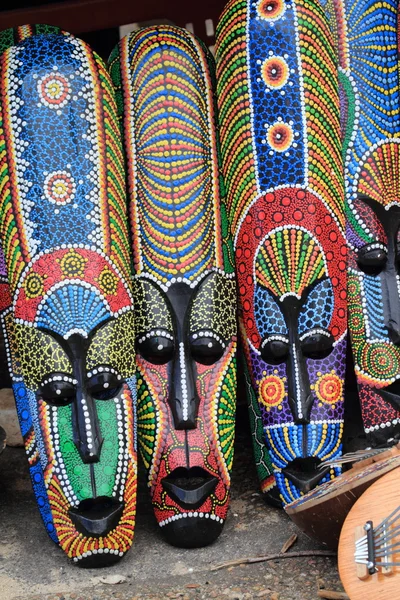 Máscaras africanas — Foto de Stock