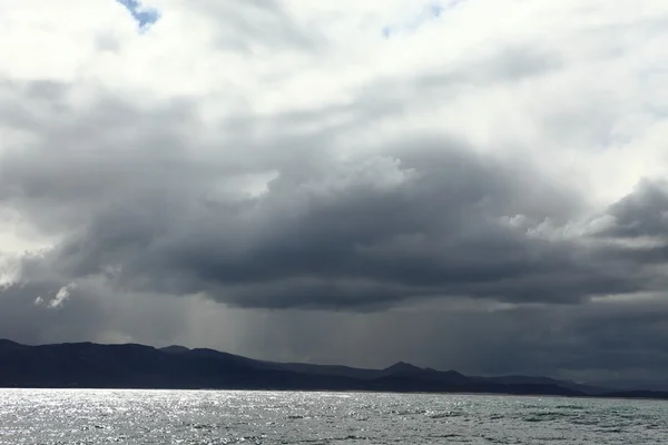 Nubes de lluvia en el Cabo de Buena Esperanza — Foto de Stock