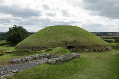 The Tumuli of Newgrange in Northern Ireland clipart
