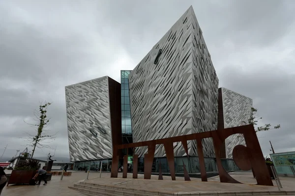 Titanic Müzesi Belfast Kuzey İrlanda — Stok fotoğraf