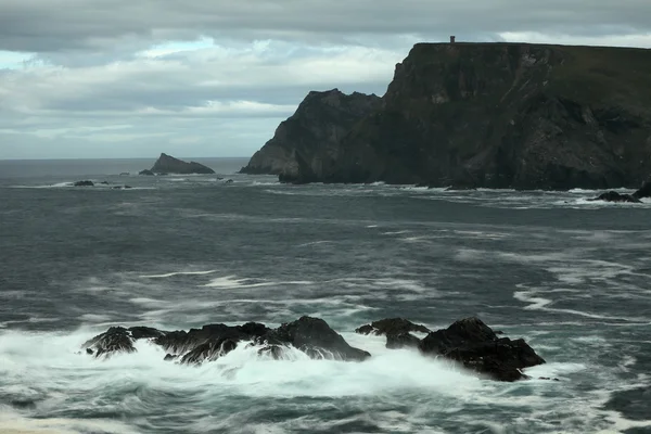 The coast of Glen Head in Ireland — Stock Photo, Image