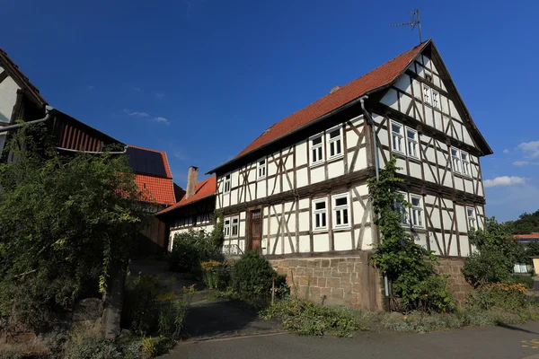 Casa de entramado de madera en Alemania —  Fotos de Stock