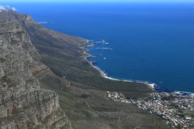 Table Mountain yakınındaki Cape Town Güney Afrika