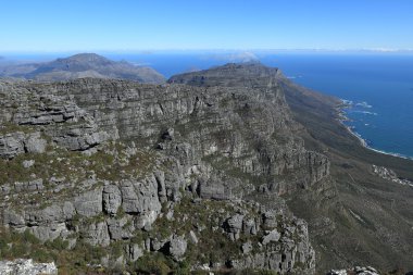 Table Mountain yakınındaki Cape Town Güney Afrika