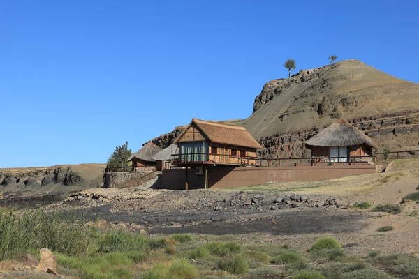 At balık River Canyon Namibya kamp