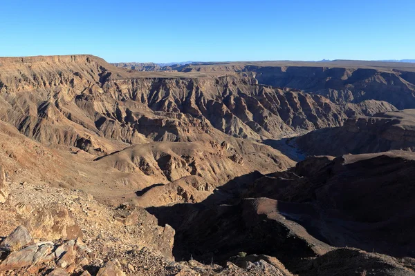 El cañón del río Fish en Namibia — Foto de Stock