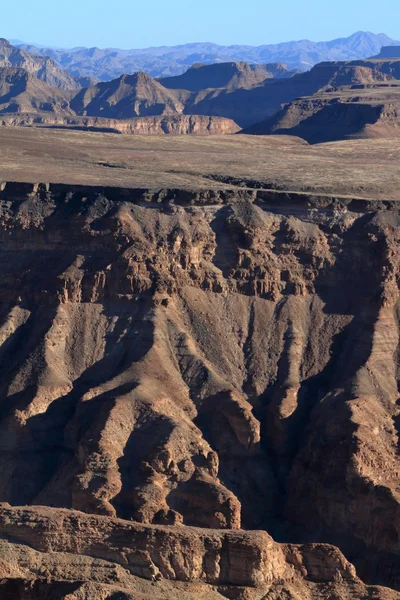 Le canyon de la rivière Fish en Namibie — Photo