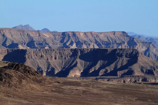 The Fish River Canyon in Namibia — Stock Photo, Image