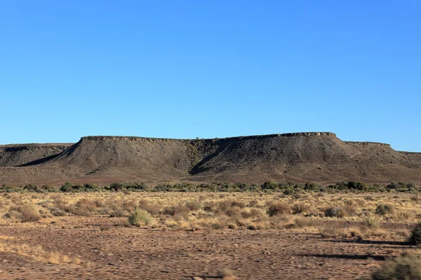 Krajobraz sawanny w Namibii — Zdjęcie stockowe