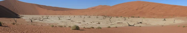 El desierto de Namib con los Deadvlei y Sossusvlei en Namibia — Foto de Stock