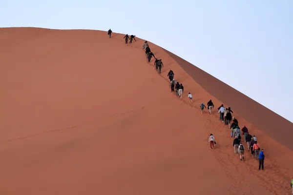 Deadvlei ナミビア ソーサス フライとナミブ砂漠 — ストック写真