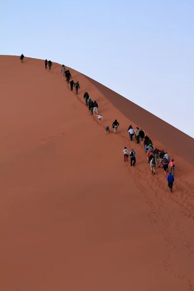 Deadvlei ナミビア ソーサス フライとナミブ砂漠 — ストック写真