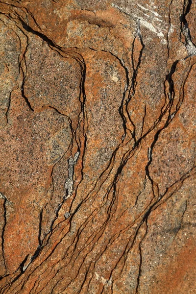 Laje de pedra de minério de ferro mineral — Fotografia de Stock