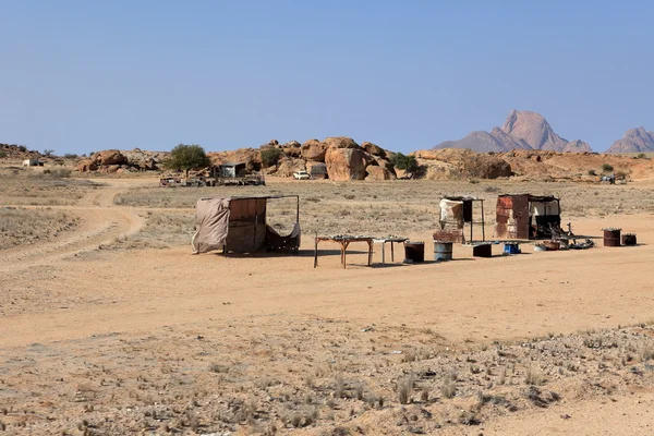 Ubóstwa w Namibii — Zdjęcie stockowe