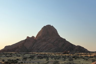 Namibya ülkesindeki Spitzkoppe