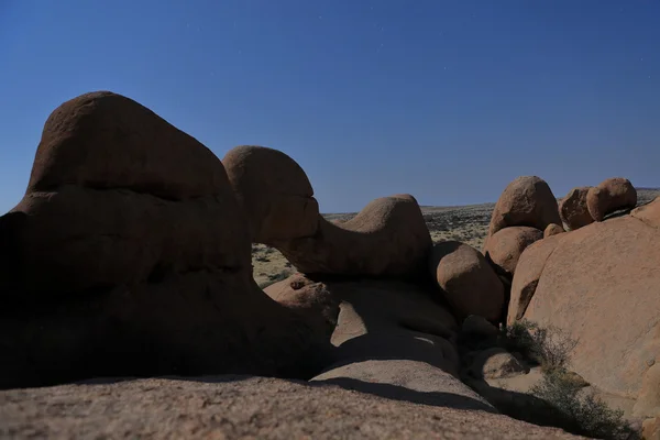 The rock arch bridge in Namibia — Stock Photo, Image