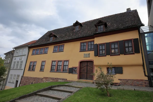 Bach dům z Eisenachu v Německu — Stock fotografie
