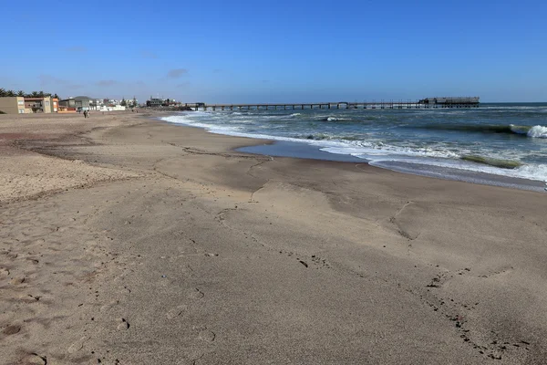 La costa di Swakopmund in Namibia — Foto Stock