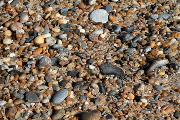 Галька на пляже — стоковое фото