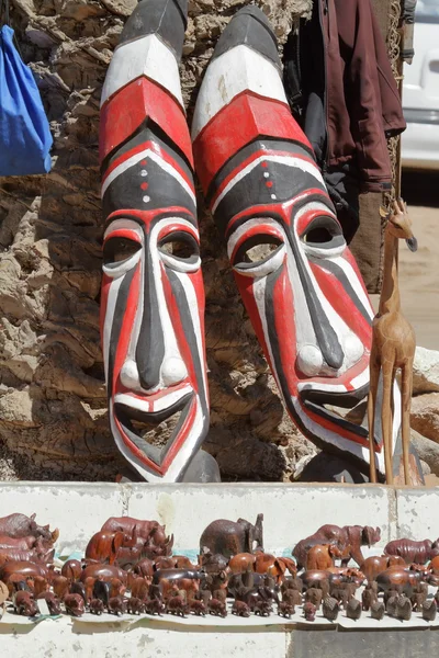 Máscaras Africanas de Namibia — Foto de Stock