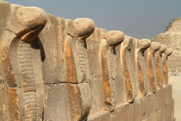 Los templos y pirámides de Saqqara en Egipto — Foto de Stock