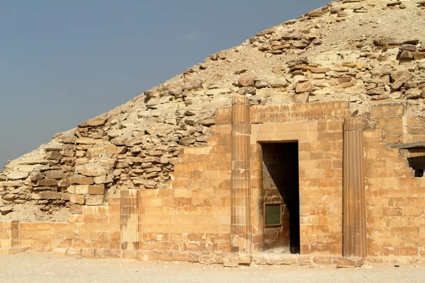 Los templos y pirámides de Saqqara en Egipto — Foto de Stock