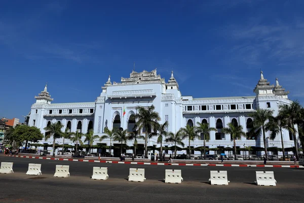 Cityhall Yangon i Myanmar - Stock-foto