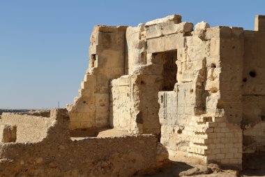 Siwa oasis kasaba Ammon Tapınağı