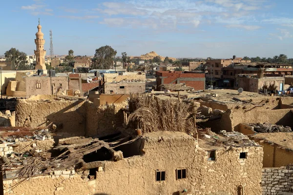 La antigua ciudad oasis de Siwa en el Sahara de Egipto —  Fotos de Stock