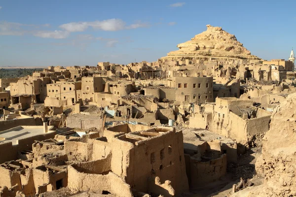 La antigua ciudad oasis de Siwa en el Sahara de Egipto —  Fotos de Stock