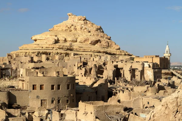 La antigua ciudad oasis de Siwa en el Sahara de Egipto —  Fotos de Stock