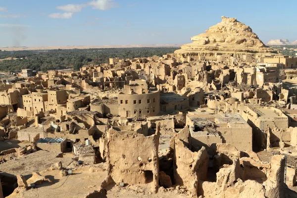 La antigua ciudad oasis de Siwa en el Sahara de Egipto —  Fotos de Stock