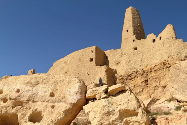 Der Mammon-Tempel in der Oasenstadt Siwa — Stockfoto