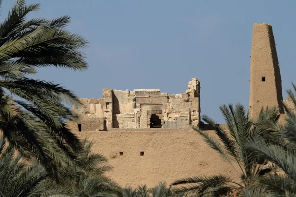 Świątynia Ammon w oazy miasta Siwa — Zdjęcie stockowe