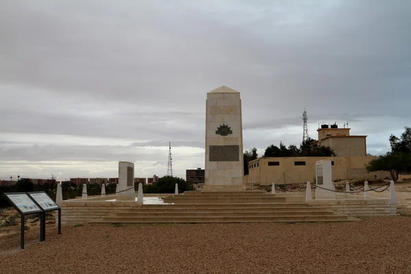 英联邦战争公墓在阿拉曼战役在埃及 — 图库照片