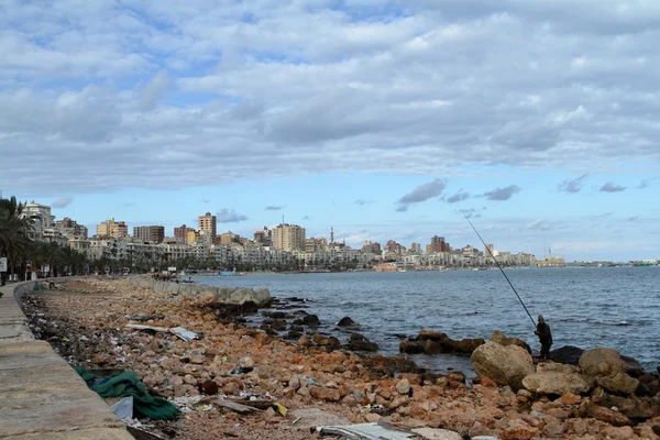 The city of Alexandria in Egypt — Stock Photo, Image