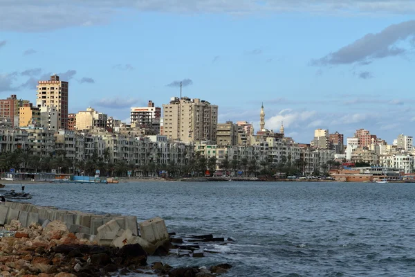 Miasta w Aleksandrii w Egipcie — Zdjęcie stockowe
