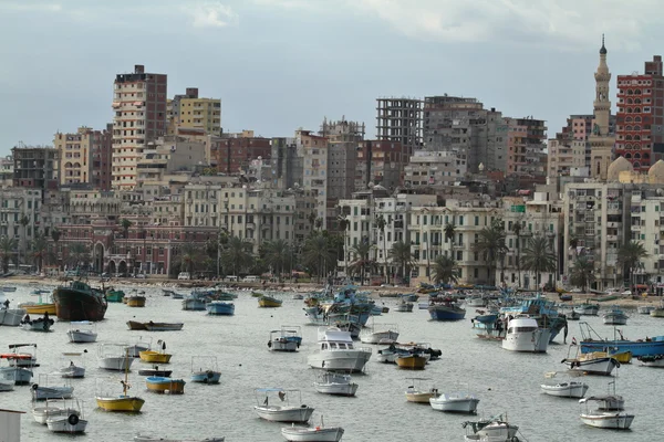 Miasta w Aleksandrii w Egipcie — Zdjęcie stockowe
