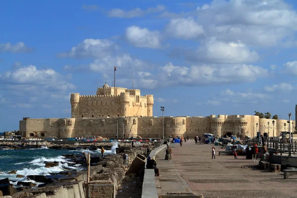 Die Zitadelle von Alexandria in Ägypten — Stockfoto