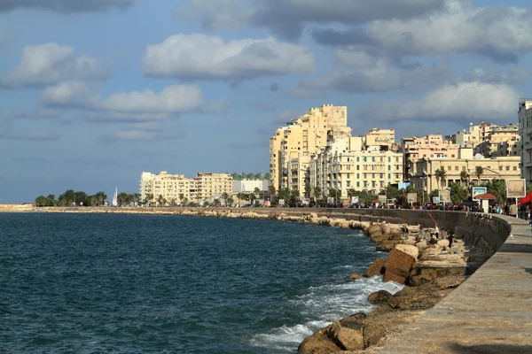 La ciudad de Alejandría en Egipto — Foto de Stock