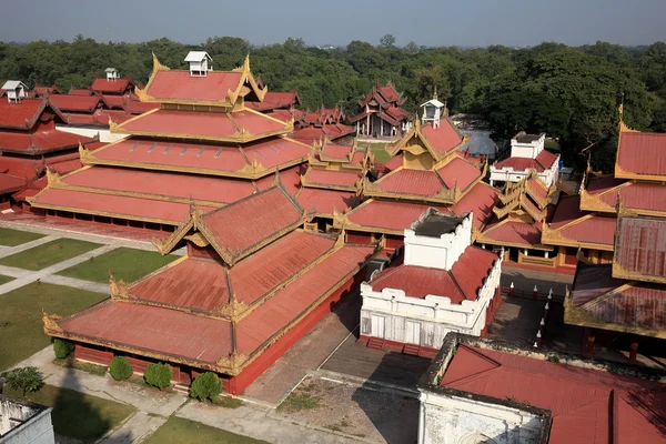 El Palacio Real de Mandalay en Myanmar —  Fotos de Stock