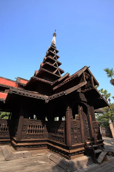 Templi buddisti di Ava in Myanmar — Foto Stock