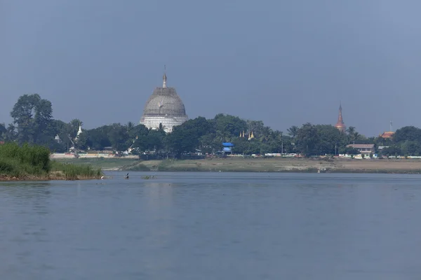 A mianmari Irrawaddy folyó — Stock Fotó