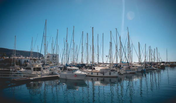 Piękny port Puerto de Mogan na Gran Canarii Hiszpania. — Zdjęcie stockowe